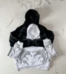 Couple Tribal Shadow Depth Hoodie – Aesthetic Matching Y2K Hoodie