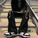 Drip Cross Baggy Track Pant