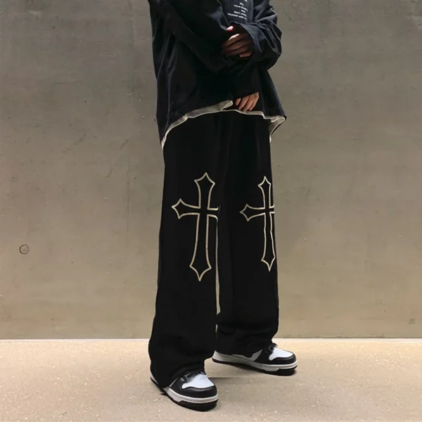Drip Cross Baggy Track Pant - Image 2