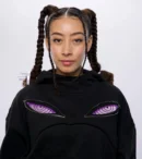 Uchiha Eyes Oversized Hoodie – Naruto Inspired Anime Cosplay Streetwear Hoodie