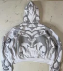 Couple Tribal Shadow Depth Hoodie – Aesthetic Matching Y2K Hoodie