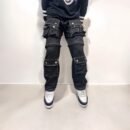 Multi-Pocket Two in One Convertible Baggy Straight Pants: Aesthetic Versatile Utility Design