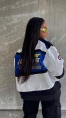 Black Air Vintage Speed Star Racer Jacket