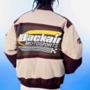 Black Air Classic Vintage Urban Racer Jacket