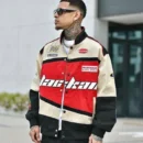 Black Air Classics Iconic Vintage Motorcycle Elite Racer Jacket