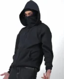 Balaclava Hoodie Full Zip Up
