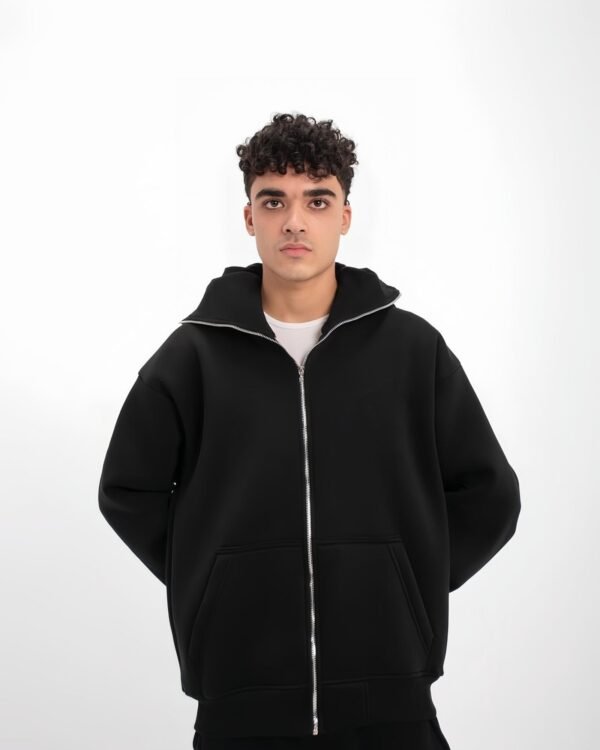 Couple Balaclava Hoodie Matching Zipper - Set of 2 Balaclava Hoodie - Image 3