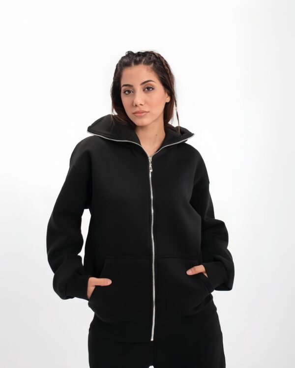 Couple Balaclava Hoodie Matching Zipper - Set of 2 Balaclava Hoodie - Image 2