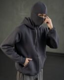 Balaclava Hoodie Full Zipper