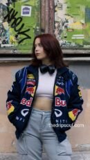 Red Bull Racer Jackets Front image of the drip soul