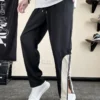 zipper track pant