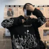 Fire Flame Hoodie