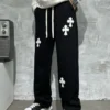 Cross baggy pant