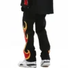 red flame baggy pant