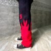 Fire Flame Baggy Pants Featuring Eye-Catching Flame Design – Perfect for Trendy Outfits