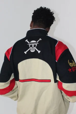 Drip Soul One Piece Bomber Varsity Jacket 1
