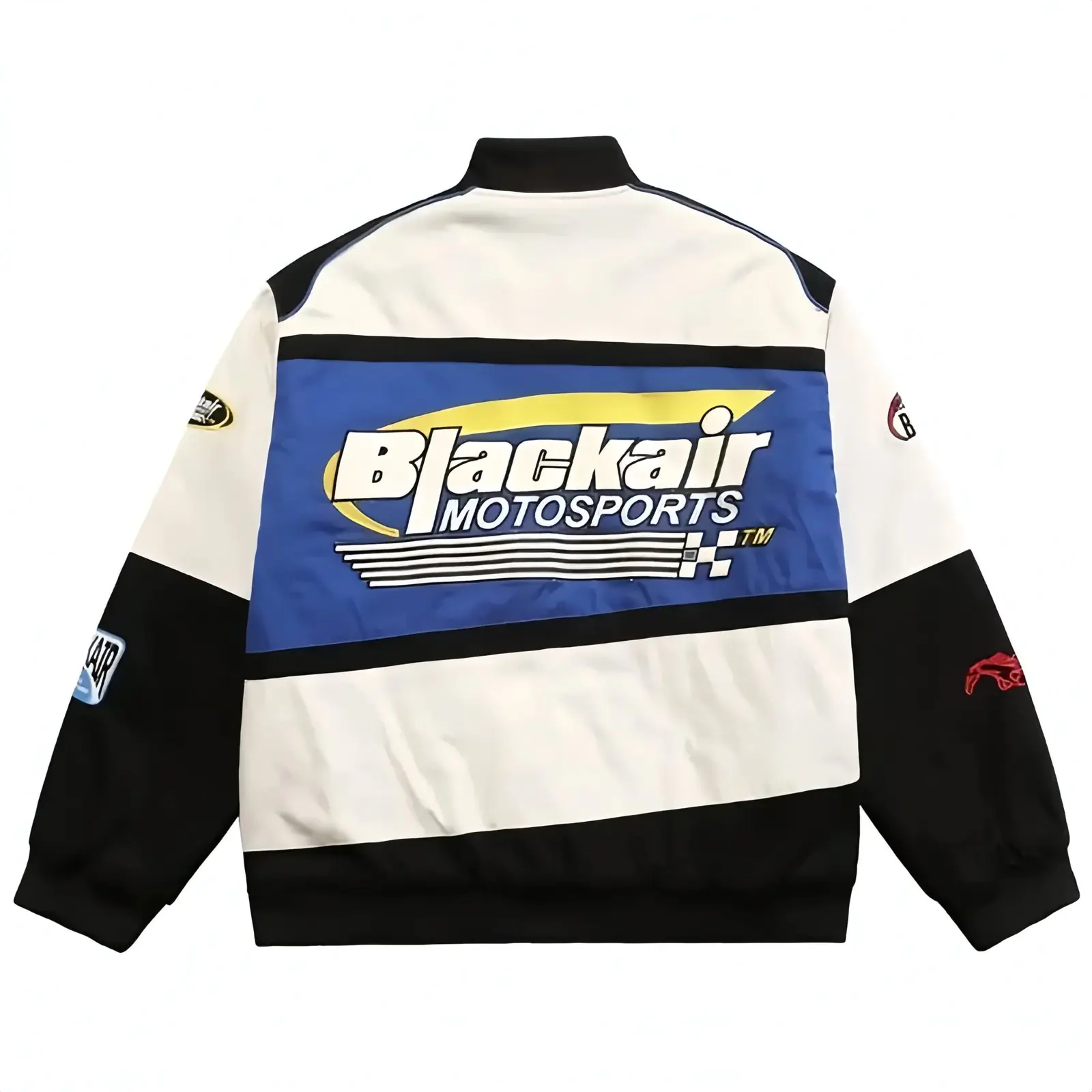 Black Air Classic Iconic Vintage Pro Racing Jacket - Image 4