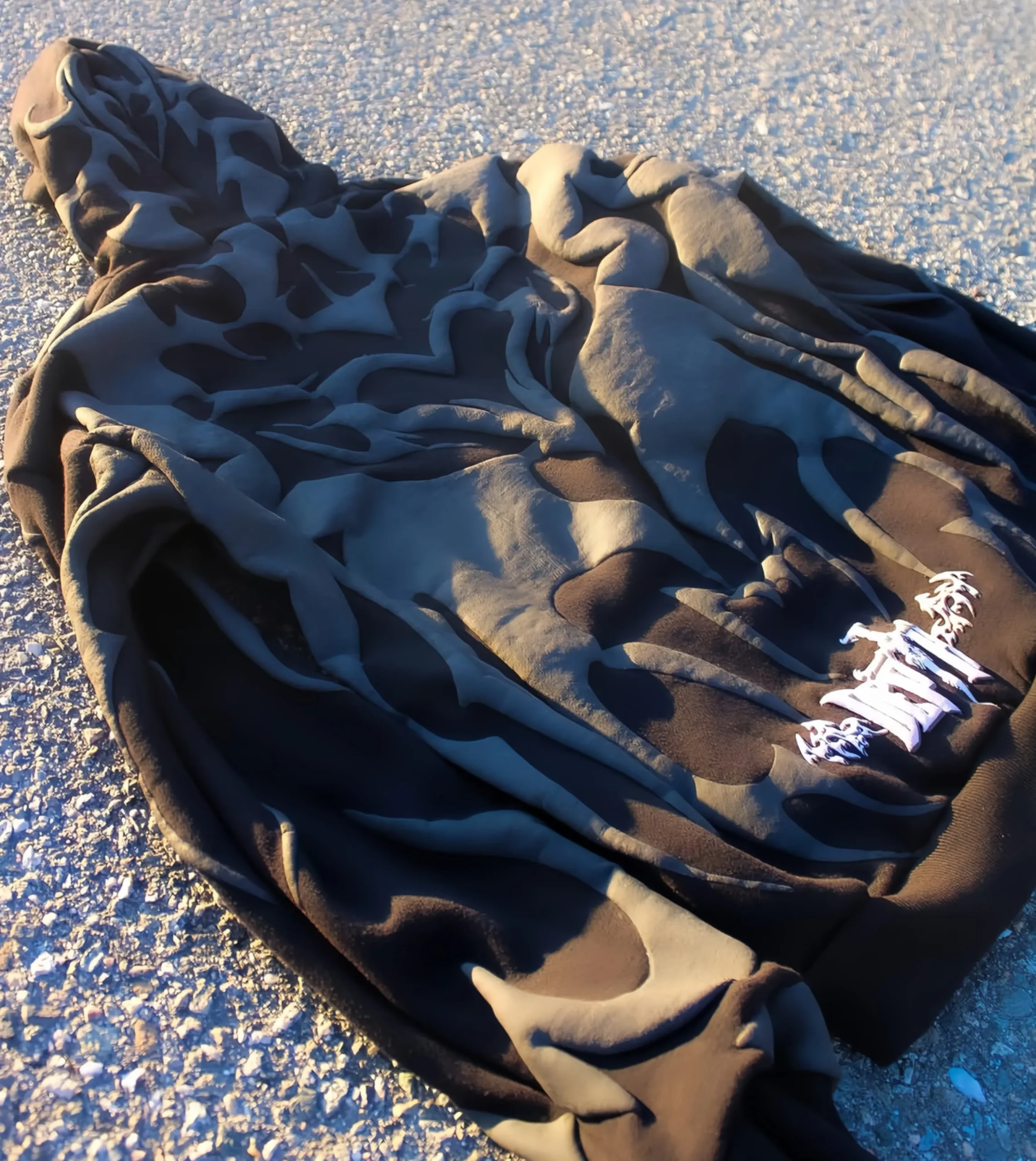 Couple Tribal Shadow Depth Hoodie – Aesthetic Matching Y2K Hoodie - Image 5