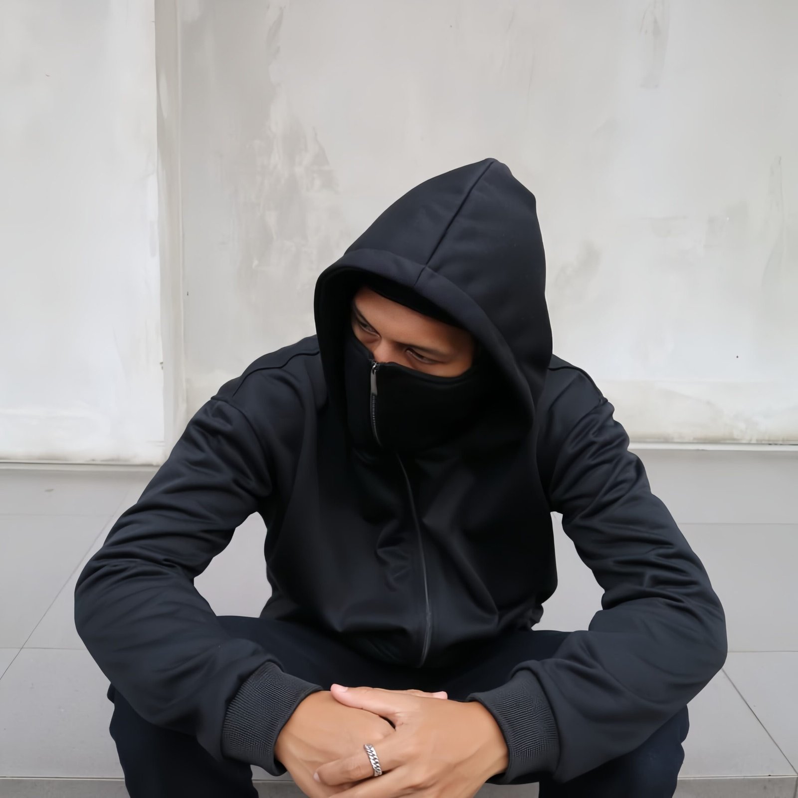 Balaclava Zip Hoodie- The Ultimate Comfort and Style - Image 2