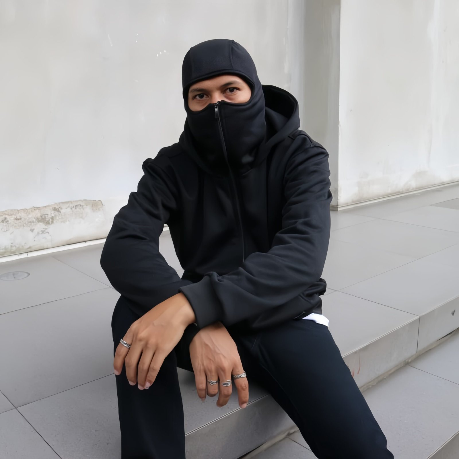 Balaclava Zip Hoodie- The Ultimate Comfort and Style - Image 3