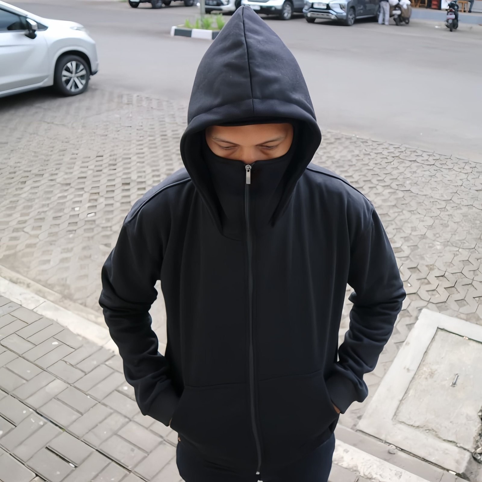 Balaclava Zip Hoodie- The Ultimate Comfort and Style - Image 4