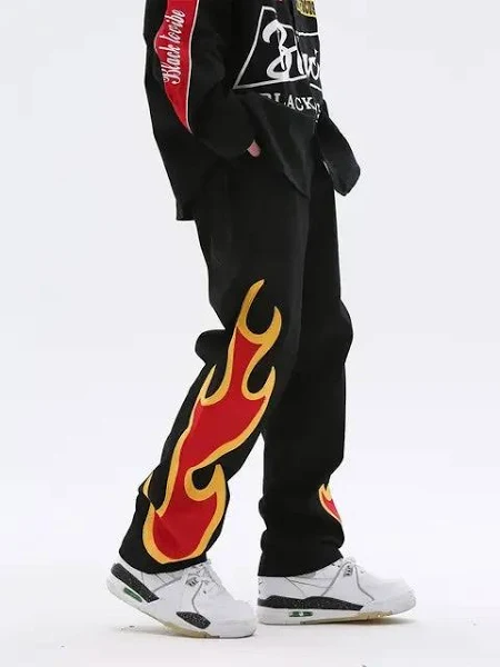 Red Flame Firestorm Baggy Pant