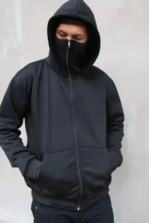 Balaclava Zip Hoodie- The Ultimate Comfort and Style