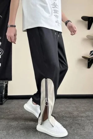 Ring Zipper Track Pant
